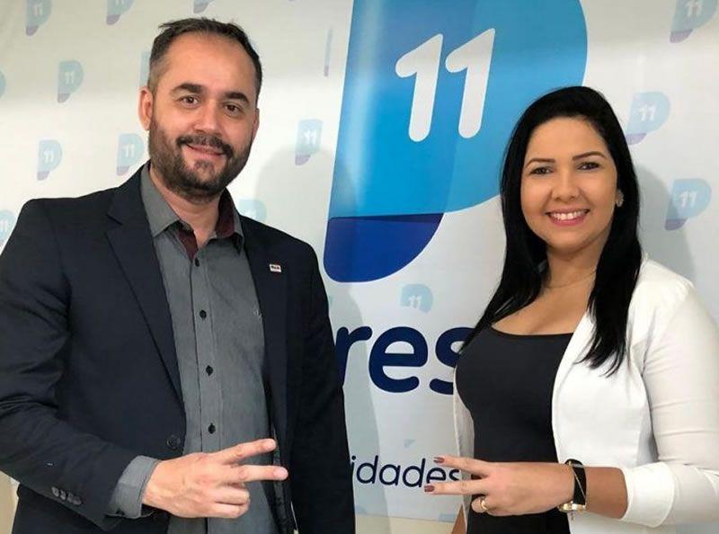 Eleições 2020: vereadora Cristiane Lopes se reúne com secretário-geral do Progressistas para definição de ações