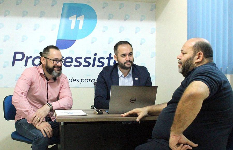 Processo eleitoral em Cacoal é discutido entre presidente municipal e secretário-geral do Progressistas