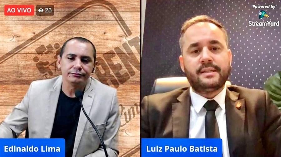 Luiz Paulo Batista fala sobre eleições 2020 no programa Frente a Frente