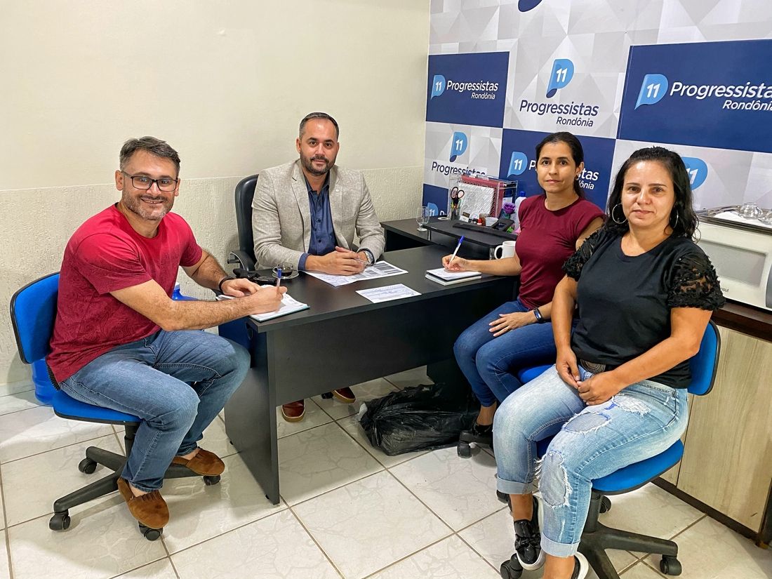 Dr. Luiz Paulo participa de reunião com membros da Executiva Estadual do PP-RO