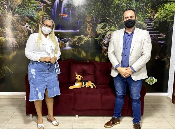 Dr. Luiz Paulo visita vereadora Márcia Socorristas em Porto Velho/RO