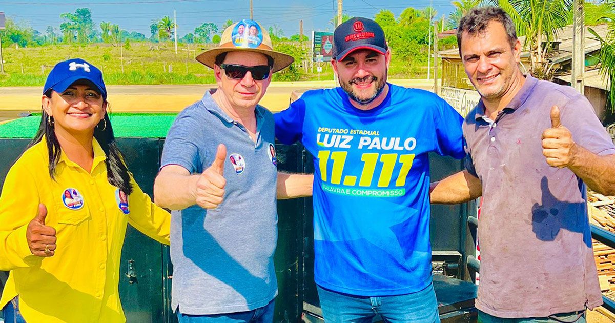Em Theobroma, Vale do Anari e Machadinho, Luiz Paulo reforça compromissos com saúde e infraestrutura de Rondônia